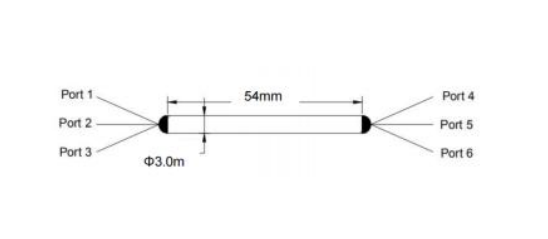 3x3 Port Polarization Maintaining Fused Taper Coupler